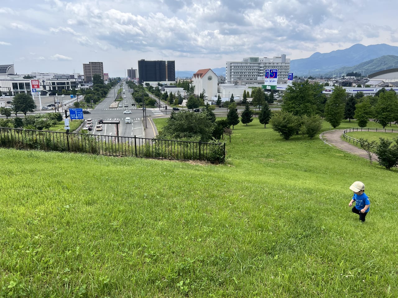 盛岡中央公園からの眺め