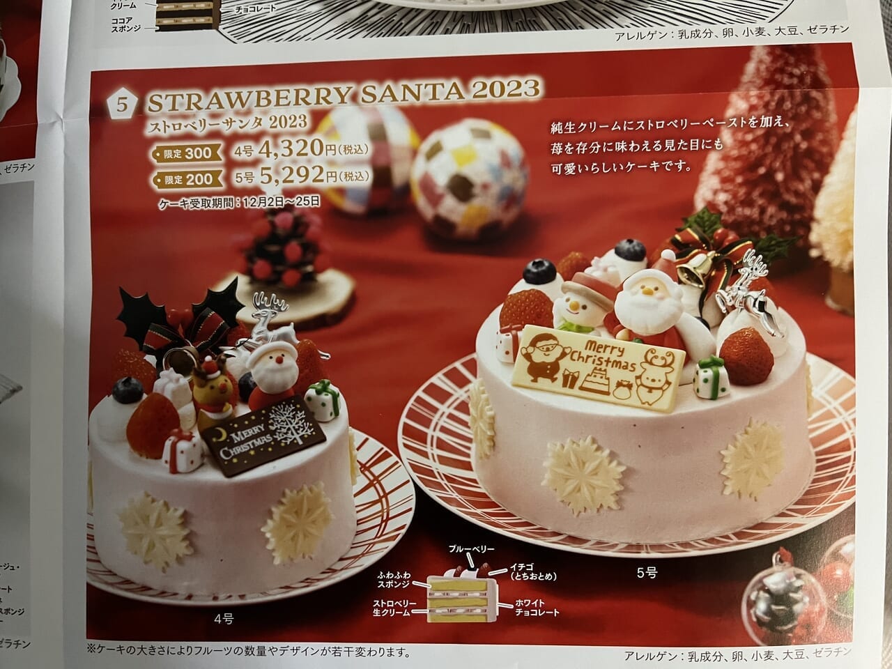 タルトタタンクリスマスケーキ5