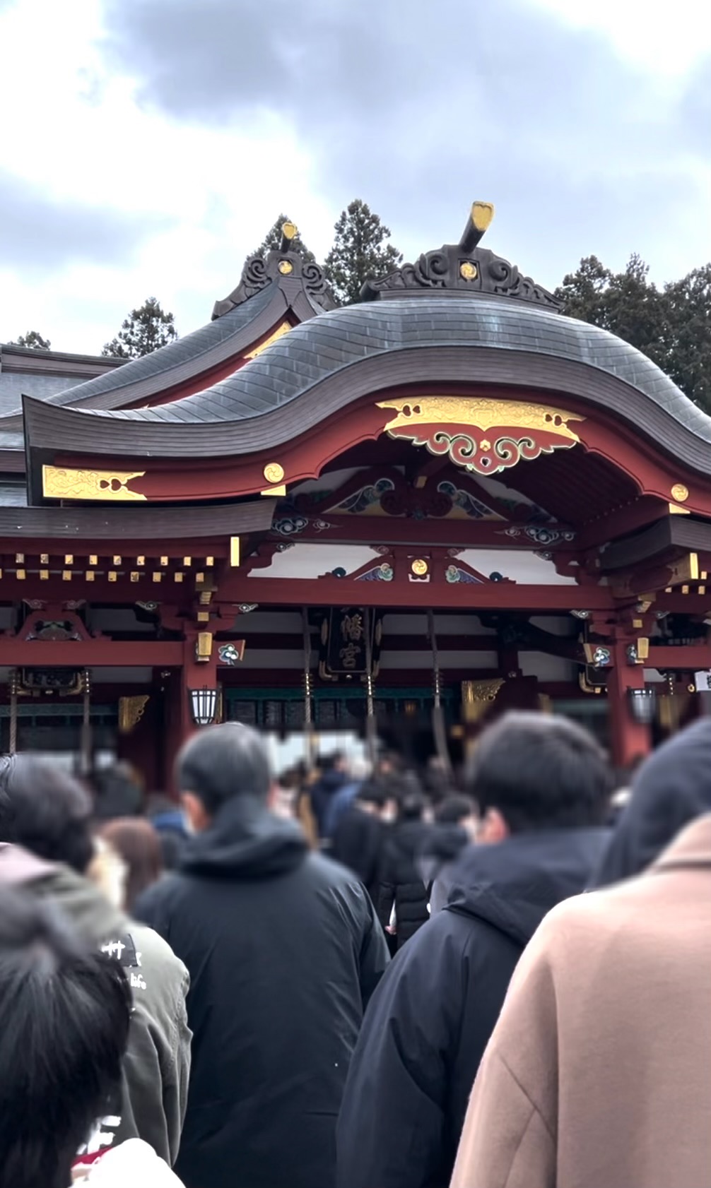 盛岡八幡宮初詣