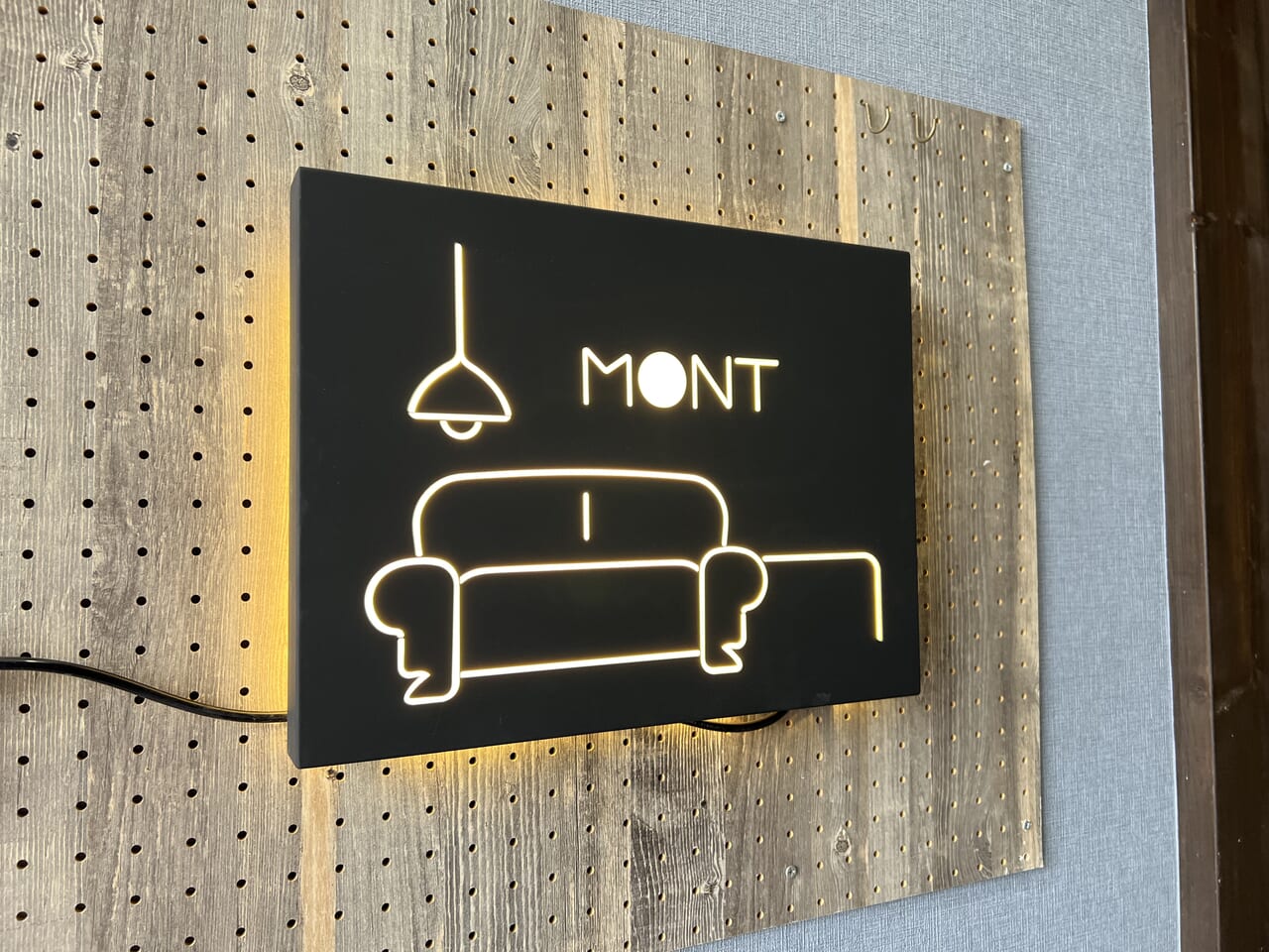 MONTcafe　入口